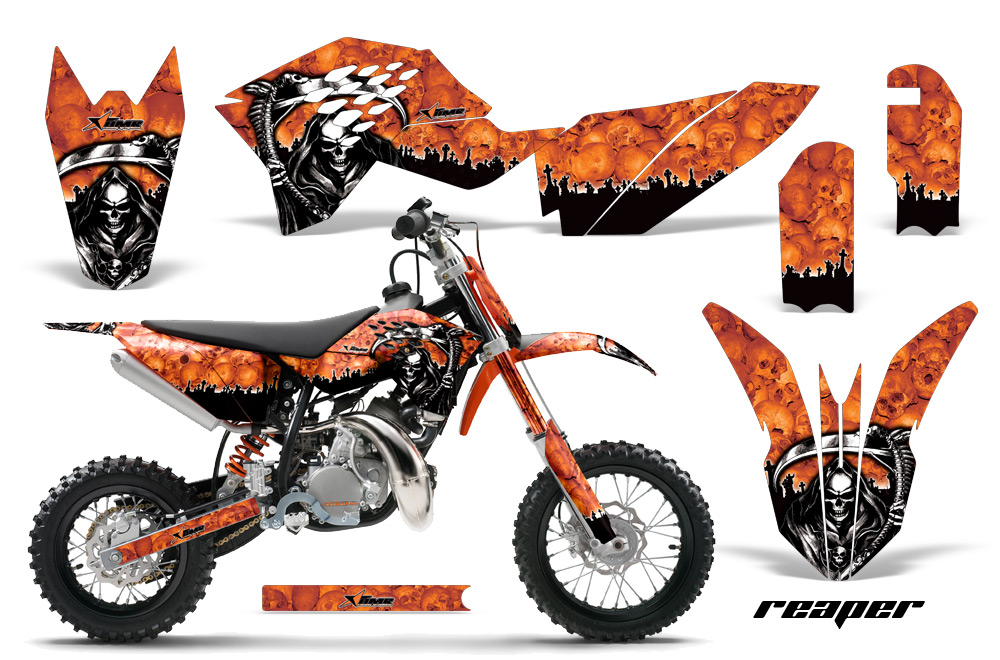 KTM-SX50 09-12 Graphics Kit Decal Reaper O